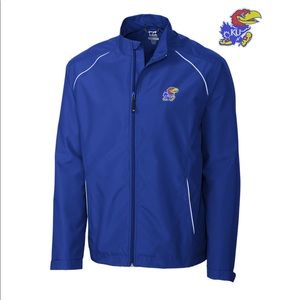 Cutter & Buck University of Kansas WeatherTec Full-Zip Jacket